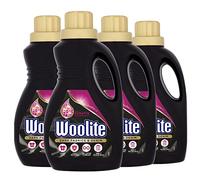 Woolite Laundry Detergent Liquid, Dark Fabrics & Denim, Hand & Machine Wash, 750ml, Pack of 4