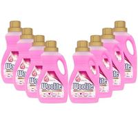 Woolite Laundry Detergent Liquid, Delicates, Hand and Machine Wash - 4 Bottles x 750 ml (Pack of 8)