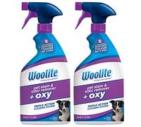 Woolite Pet Stain & Odor Remover Carpet Cleaner + Oxygen, 22 Oz-2 Pk
