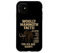 Woolly Mammoth Facts | Educational Prehistoric Ice Age Case for iPhone 11