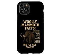 Woolly Mammoth Facts | Educational Prehistoric Ice Age Case for iPhone 11 Pro