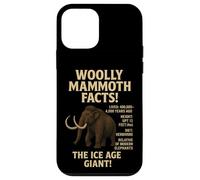 Woolly Mammoth Facts | Educational Prehistoric Ice Age Case for iPhone 12 mini