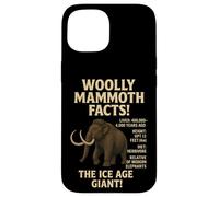 Woolly Mammoth Facts | Educational Prehistoric Ice Age Case for iPhone 15