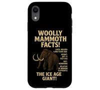Woolly Mammoth Facts | Educational Prehistoric Ice Age Case for iPhone XR