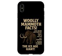 Woolly Mammoth Facts | Educational Prehistoric Ice Age Case for iPhone XS Max