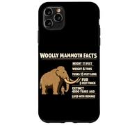 Woolly Mammoth Facts Prehistoric Animal Info Case for iPhone 11 Pro Max