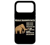 Woolly Mammoth Facts Prehistoric Animal Info Case for iPhone 17 Pro Max