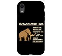 Woolly Mammoth Facts Prehistoric Animal Info Case for iPhone XR