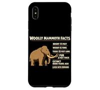 Woolly Mammoth Facts Prehistoric Animal Info Case for iPhone XS Max