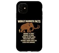 Woolly Mammoth Facts Prehistoric Ice Age Science Case for iPhone 11