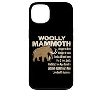 Woolly Mammoth Height 11 Feet Weight 6 Tons Facts Case for iPhone 13