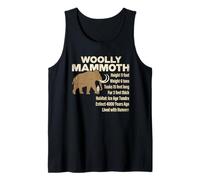 Woolly Mammoth Height 11 Feet Weight 6 Tons Facts Tank Top