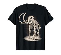 Woolly Mammoth Skeleton Ice Age Fossil T-Shirt