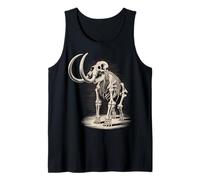 Woolly Mammoth Skeleton Ice Age Fossil Tank Top