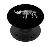 Woolly Rhinoceros Skeleton Ice Age Fossil Anatomy PopSockets Adhesive PopGrip