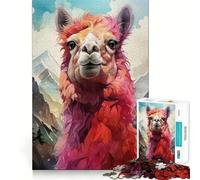 Woolly Wander Jigsaw Puzzle1000 Pieces Thinking Skill Game Seamless Fit Precise Pieces Family Fun Night Activity (50x75cm)