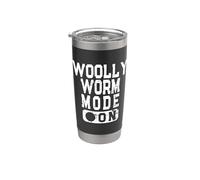 Woolly Worm Mode On - Woolly Bear Caterpillar Lover Stainless Steel Insulated Tumbler