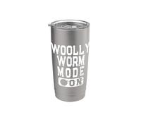 Woolly Worm Mode On - Woolly Bear Caterpillar Lover Stainless Steel Insulated Tumbler