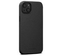 Woolnut Leather Case Cover for iPhone 14 Plus - Black