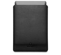 Woolnut Leather Sleeve Cover Case for MacBook Pro 12 inch - Black