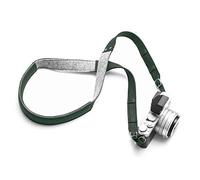 Woolnut Leather & Wool Camera Strap, Neck Shoulder Harness, Adjustable Length - Green