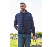 WoolOvers Men's Pioneer Gilet in Navy | Size: XL WoolOvers Navy XL
