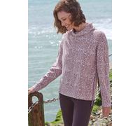WoolOvers Women's Valley Cowl Neck Boxy Sweatshirt | Size: 18 WoolOvers Multicolor 18