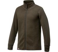 Woolpower - Full Zip Jacket 600 - Wool jacket size L, olive
