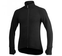 Woolpower - Full Zip Jacket 600 - Wool jacket size XS, black