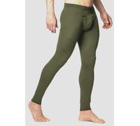 Woolpower Long John With Fly Ullfrotté Green