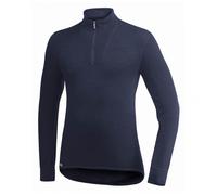 Woolpower - Zip Turtleneck 200 - Merino base layer size XXS, blue