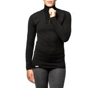 Woolpower - Zip Turtleneck 200 - Merino base layer size XL, black
