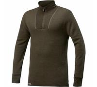 Woolpower Zip Turtleneck 400 Green