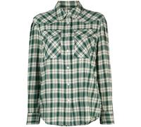 Woolrich checked cotton flannel shirt - Green XXS-XS-S