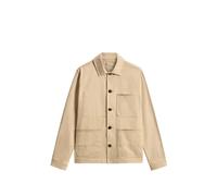Woolrich Chore garment-dyed cotton overshirt - Neutrals S-M-L-XL-XXL-3XL
