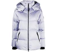 Woolrich logo-patch hooded padded jacket - Purple S-M-XL