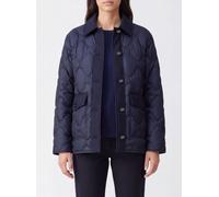 WOOLRICH Polyester Down Jacket with Classic Collar and Patch Pockets - Size: S - female