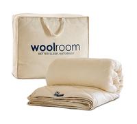 WOOLROOM 100% Organic Washable 3-in-1 Customisable All Season British Wool Duvet Single 2-15 Tog Temperature Regulating Hypoallergenic Luxurious Organic Comfort