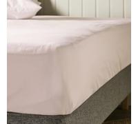 WOOLROOM Arinta Single Fitted Sheet Marshmallow - GOTS Certified Organic Cotton Bed Linen - Hotel/Home Essentials for Better Sleep Naturally - Soft Breathable Hypoallergenic Machine Washable