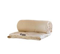 WOOLROOM DELUXE EMPEROR DUVET Natural Machine Washable Hypoallergenic Temperature Regulating British Wool 200T Organic Cotton - Light weight 2-5 Tog - UK Emperor Bed W290 x L235cm