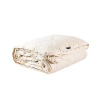 WOOLROOM Deluxe Washable Medium 7-10 tog All Season Wool Duvet King Size - 100% Natural British Wool Organic Cotton Bedding - Hypoallergenic Temperature Moisture Control Feather Down Alternative