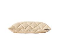 WOOLROOM Deluxe Wool Customisable Pillow UK King Size - Allergy UK Exclusive, Machine Washable Certified Organic Cotton Cover, 100% Traceable Temperature Regulating British Wool - 48x90cm (1 Unit)