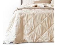 WOOLROOM Organic Washable Wool 3-in-1 Customisable Duvet King Size 2-15 Tog - Organic Certified Anti Allergy Moisture Wicking - Organic Cotton Cover (300tc) - 30 Night Sleep Trial, W225 x L220