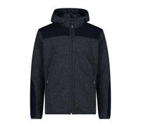 Wooltech zip-up hoodie CMP Noir XL