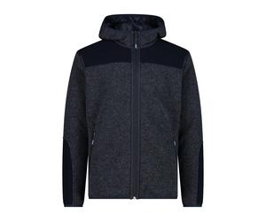 Wooltech zip-up hoodie CMP Noir XL