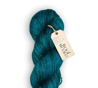 Woolweave Fingering Weight Yarn - Hand Dyed Sock Yarns, 75% Extrafine Merino Wool & 25% Polyamide, 100g Skein, 438 Yards - Lightweight, Soft & Durable Green Yarn