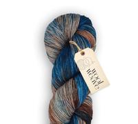 Woolweave Fingering Weight Yarn - Hand Dyed Variegated Sock Yarn, 75% Extrafine Merino Wool & 25% Polyamide, 100g Skein, 438 Yards - Lightweight, Soft & Durable