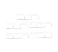 WOONEKY 1 Set Dollhouse Miniature Garden Fence Weather Resistant Plastic Picket Fence for DIY Projects Versatile Ornament for Sand Tables and Fairy Gardens