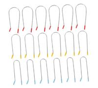 WOONEKY 1 Set Hot Curler Clips Replacement Kit U Shaped Clips for Electric Curling Rollers Quick Easy Hair Styling for All Hair Types