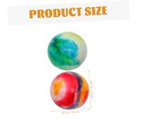 WOONEKY 1 Set Inflatable Beach Ball Assorted PVC Pool for Summer Parties Backyard Fun and Physical Education Activities Easy to Inflate and Fun for All Ages Random Color